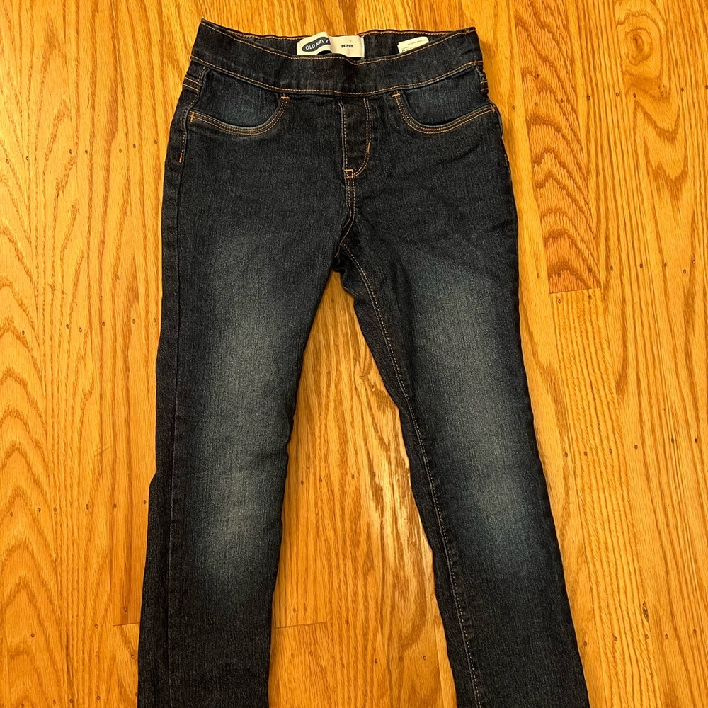 Old Navy Girls Skinny Jeans Size M (8).